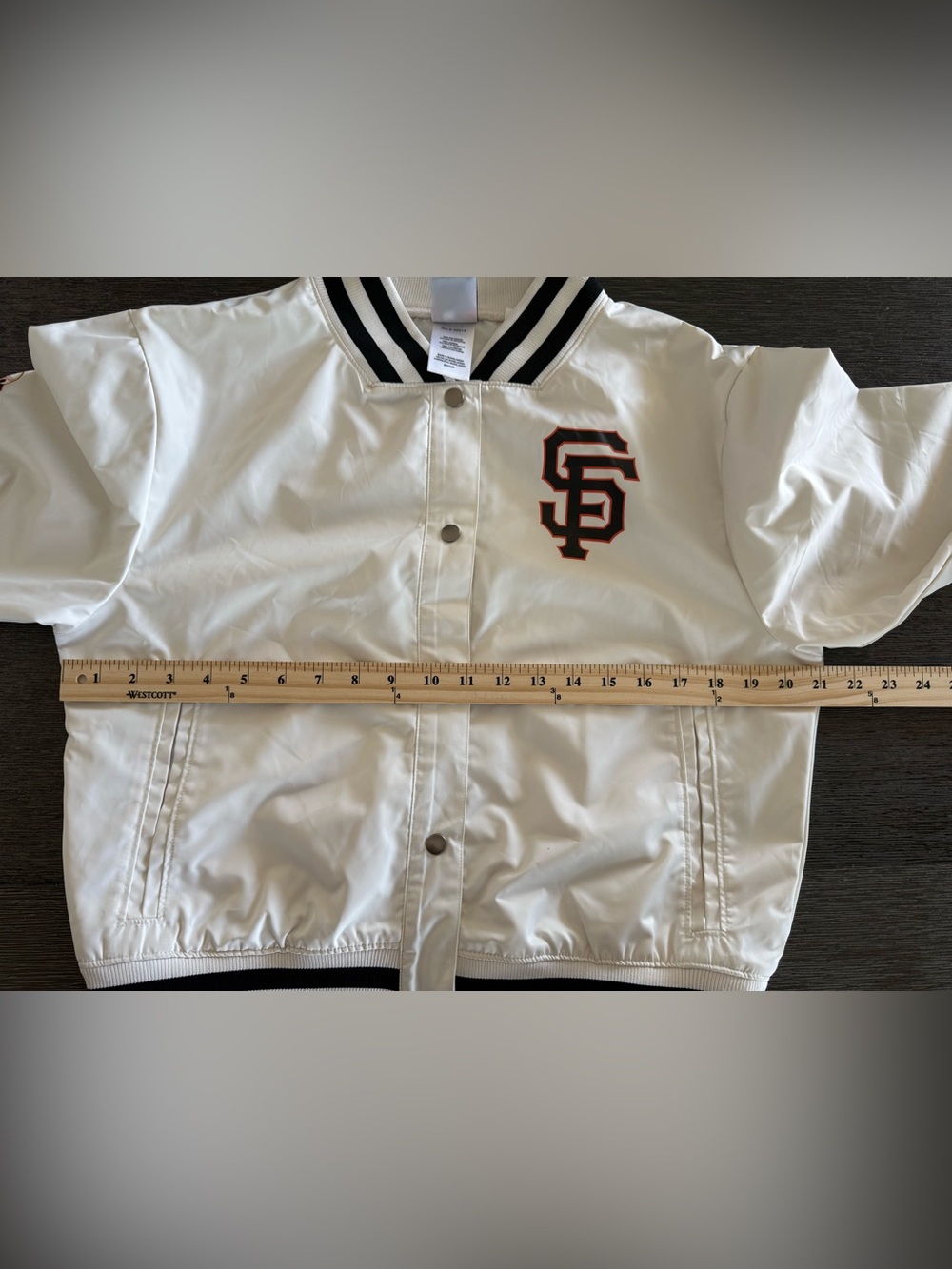 MLB San Francisco Giants Women's Champion Bomber Jacket S - Picture 9 of 10